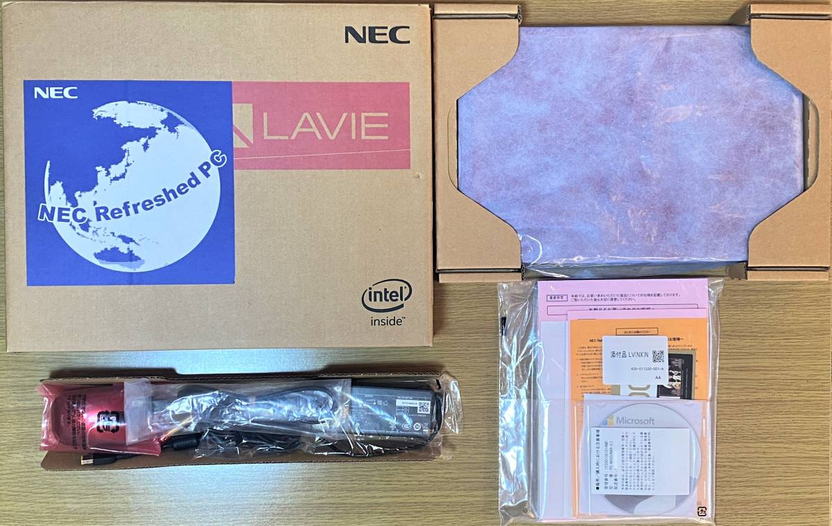 ☆【限定カラー】NEC LAVIE Note NEXT PC-NX850NAR-E3/i7-8750H/SSD 