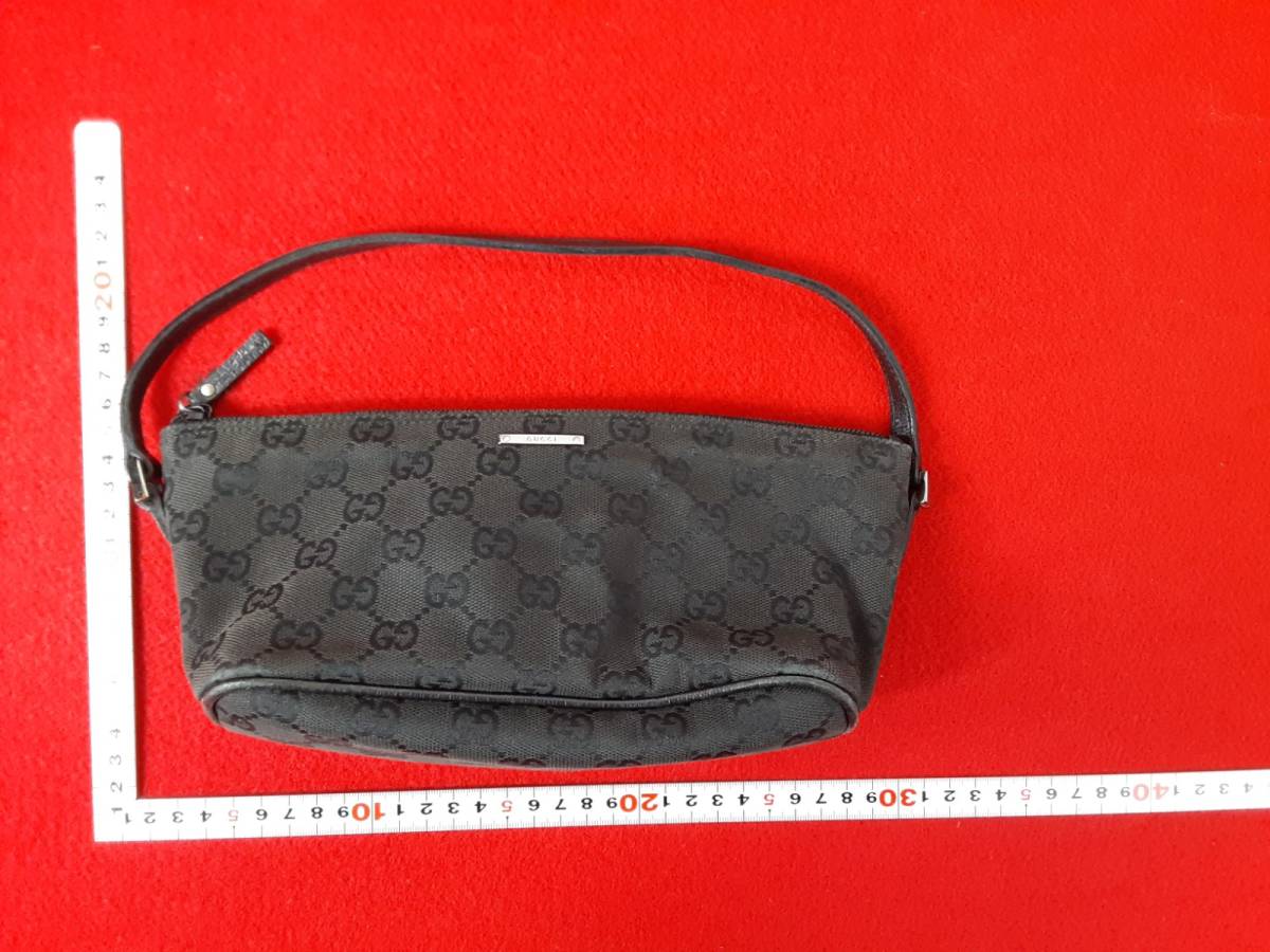 4109-02★グッチ(GUCCI) ポーチ GG柄 アクセサリーポーチ★