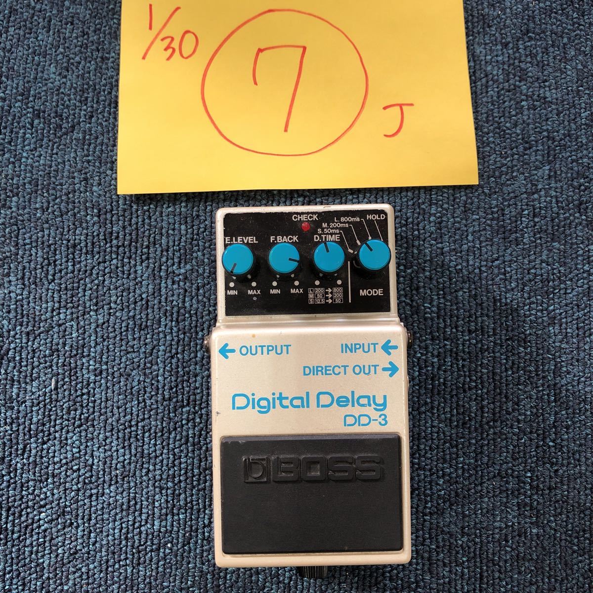 じ EC]エフェクター Digital Delay DD-3 デジタルディレイ Products of