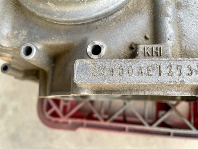 希少純正品カワサキ ゼファー400 クランクケース（Z400GP・CB350F
