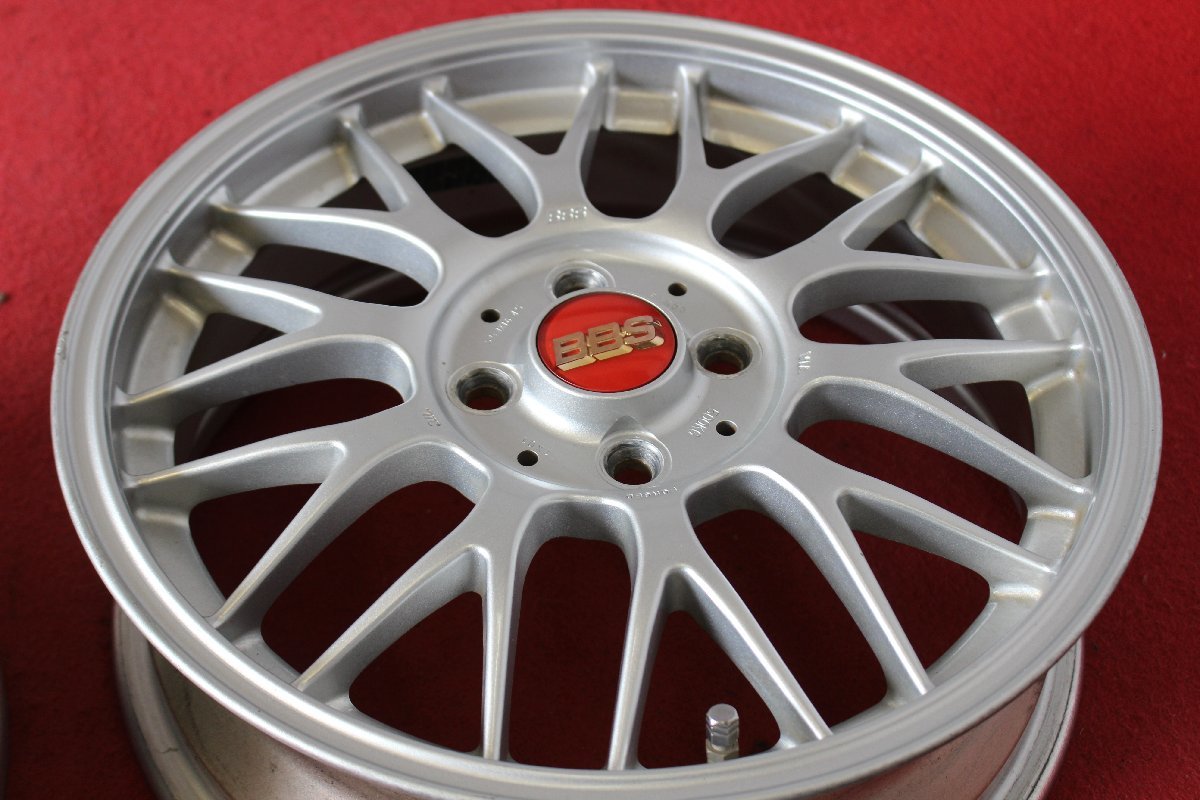 BBS RG-F RG500 希少品 FORGED 鍛造 軽量 16×5.5J +45 PCD100/4H 4本 