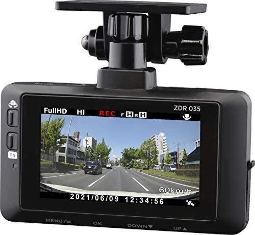 ZDR035 コムテック ドライブレコーダー コムテックZDR035型前後2カメラドラレコ 人気商品 ZDR036 COMTEC【コムテック】ドライブレコーダー ZDR035 未使用品