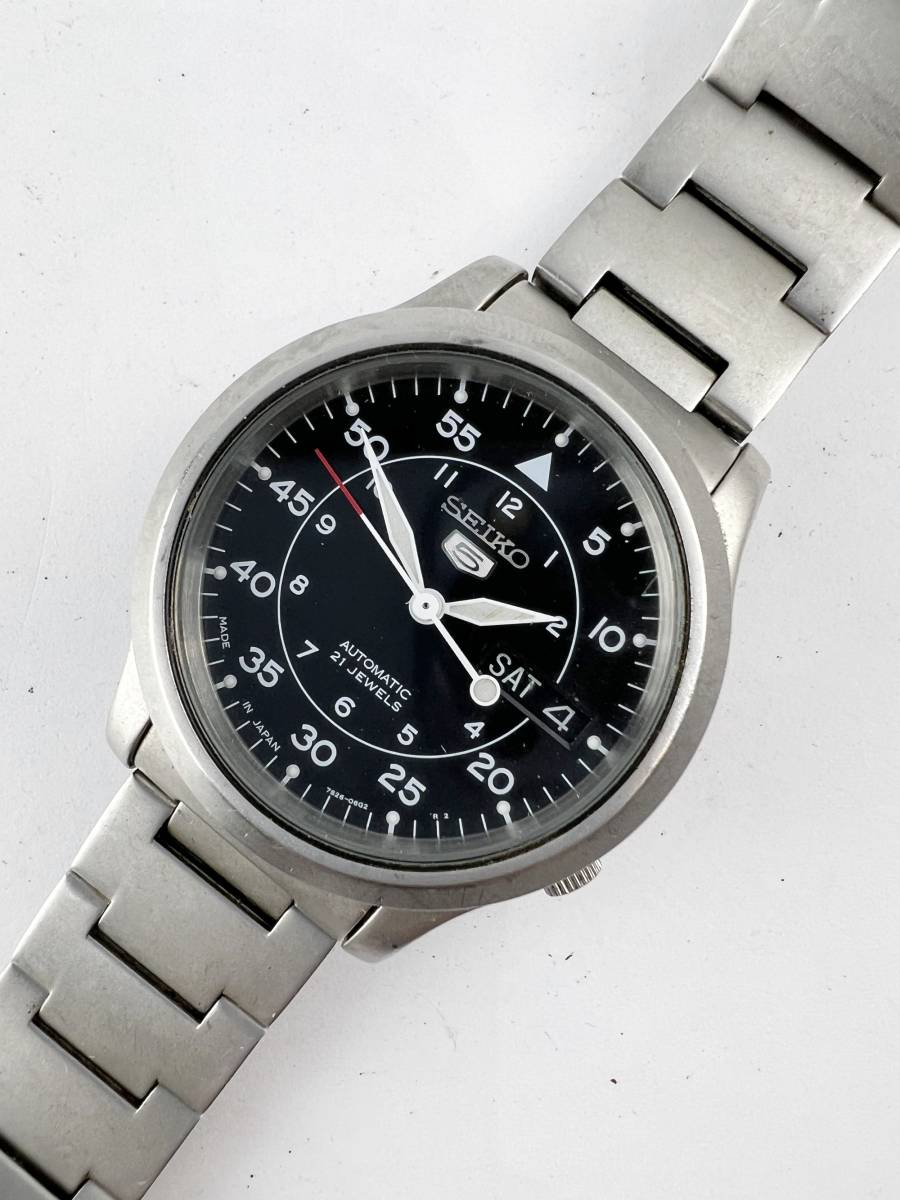 デイデイト SEIKO 7S26-0440 裏スケ セイコー 7S26 セイコー5 0440