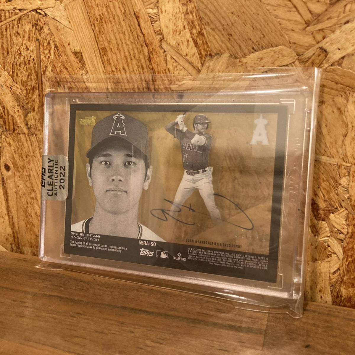 直書きオート50シリ未開封 】大谷翔平 2022 Topps Clearly Authentic 