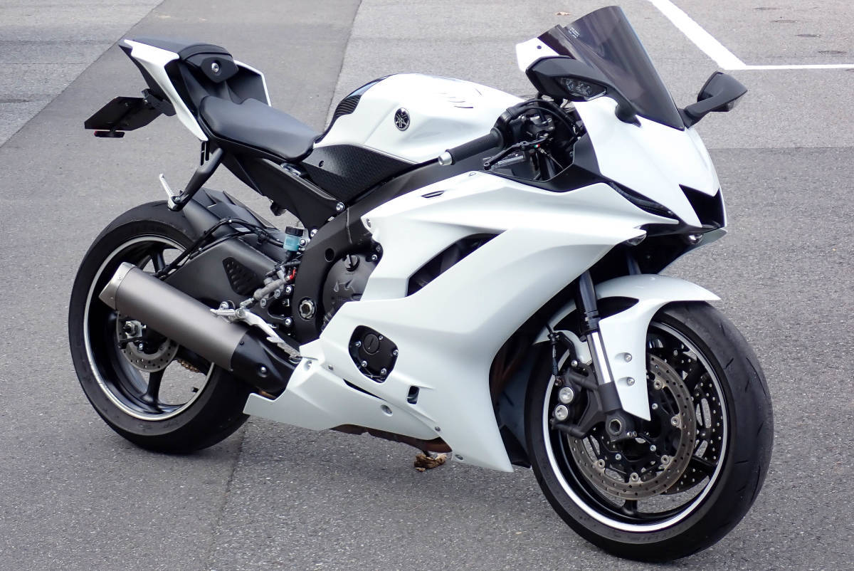 白 YZF-R6'17 BN6 社外オートシフター アコサットマスター カスタム ECU