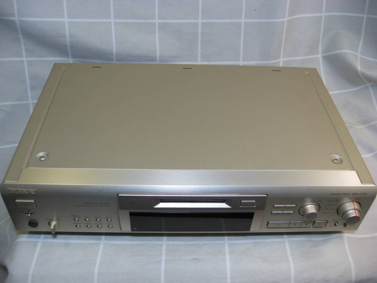 ソニー ミニディスクデッキ MDデッキ MDレコーダー MDS-JE700 動作OK 状態良好 送料無料