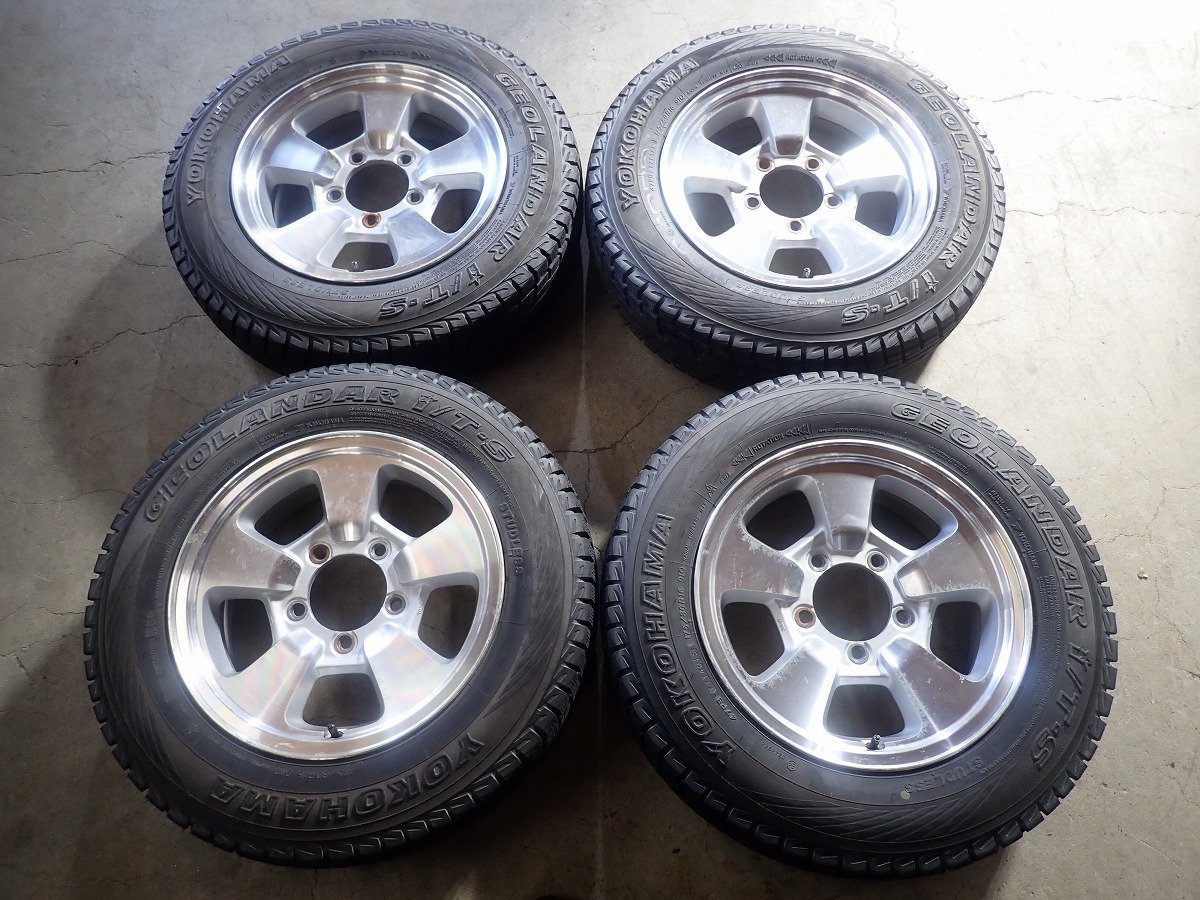 [美品]純正SUZUKI JIMNY 16インチ175/80R16スタッドレスタ QR4172【送料無料175/80R16】スズキ純正 ジムニー等 中古スタッドレス