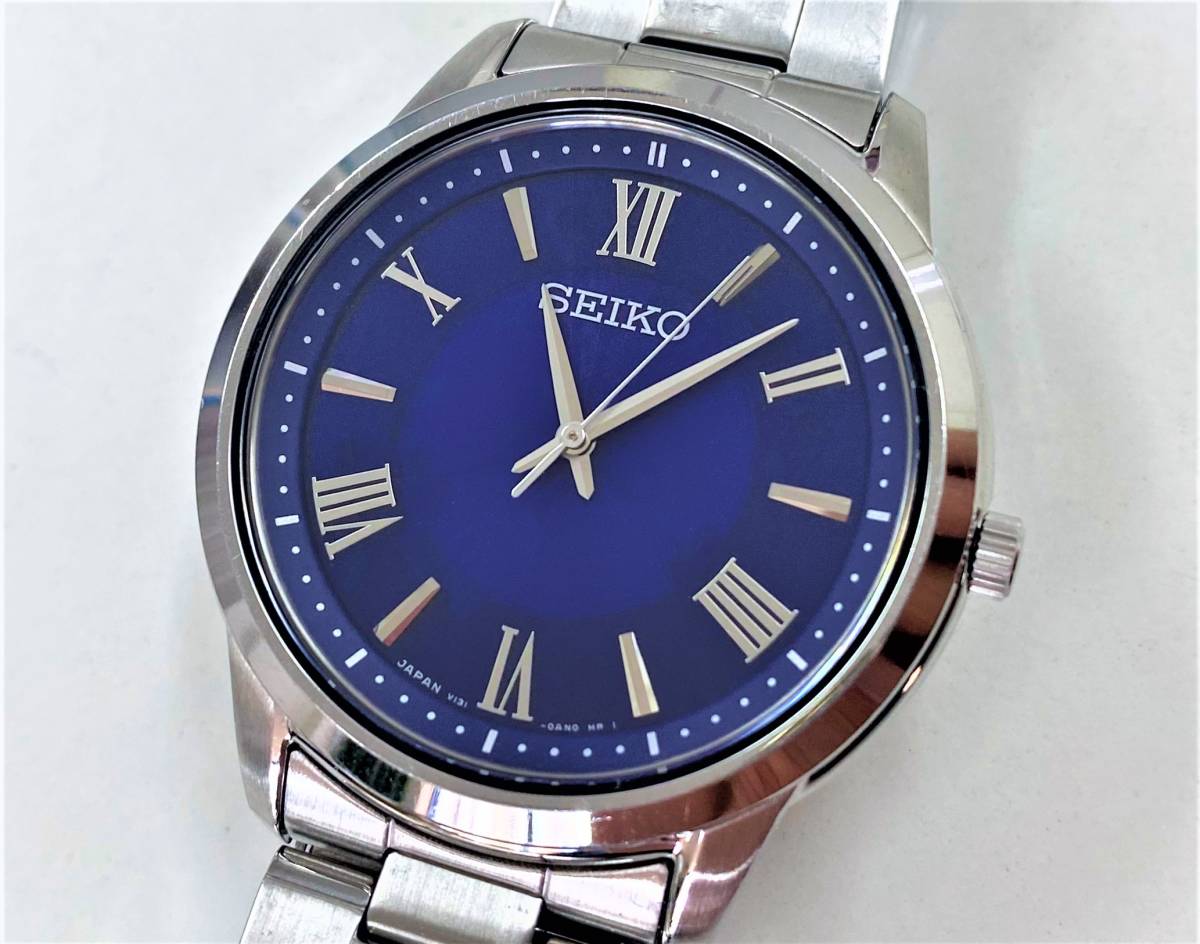 SEIKO セイコー メンズ 腕時計 ネイビー 電波ソーラー SBTM253｜Yahoo