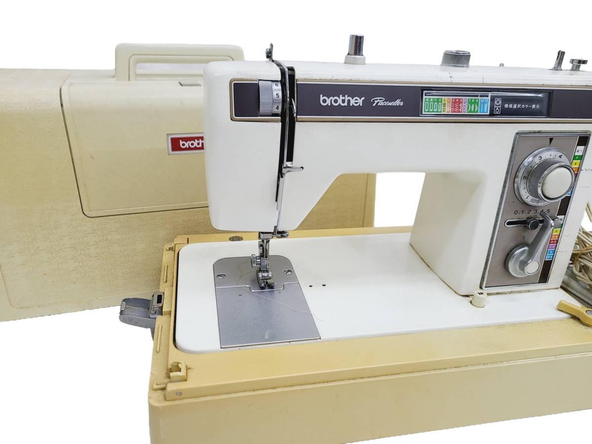 T4★ブラザー/BROTHER★ ミシン Pacesetter/ペースセッター【ZZ2-B615】ケース付 手工芸 ハンドクラフト