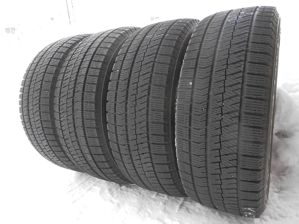 8.5分山 即決あり BRIDGESTONE ブリジストン BLIZZAK ブリザック VRX2 215－55－17 中古4本セット