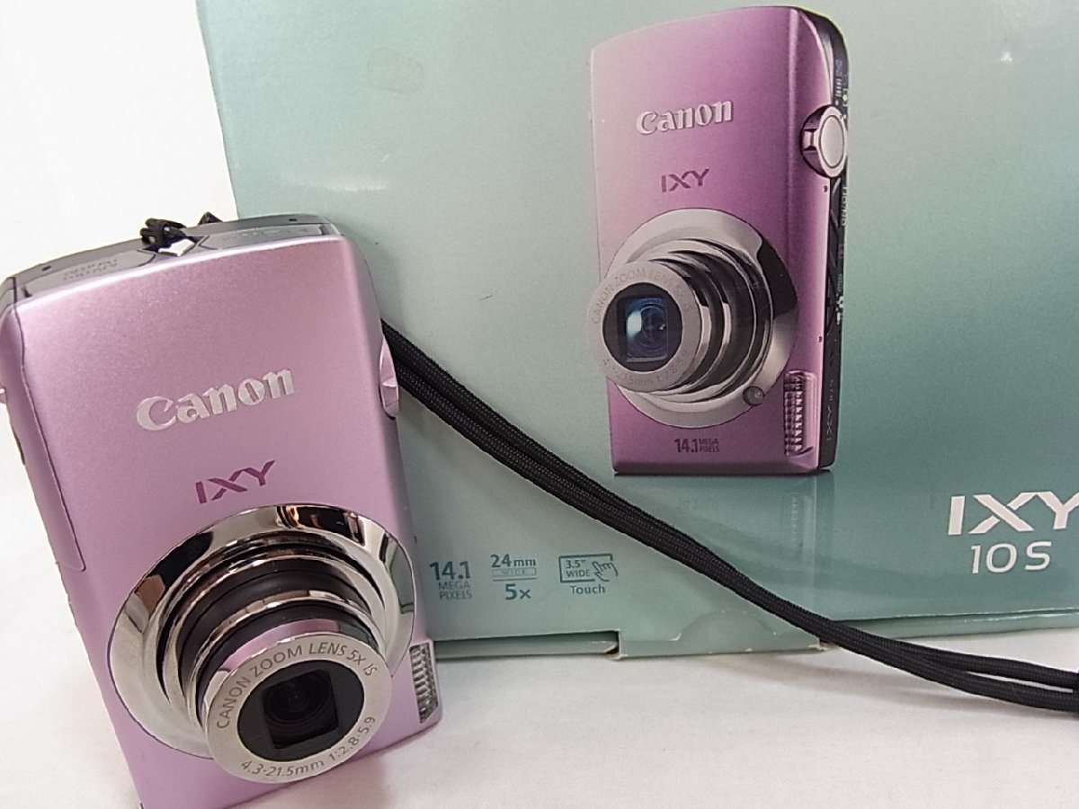 CanonキャノンIXY 10Sデジタルカメラ共箱入り：新品では御座いませんが 