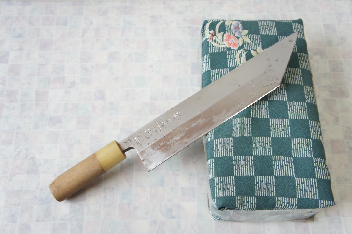 日本製包丁 うなぎ包丁-出刃正本ー青紙ニ鋼 3本セット 正本総本店 | 鰻