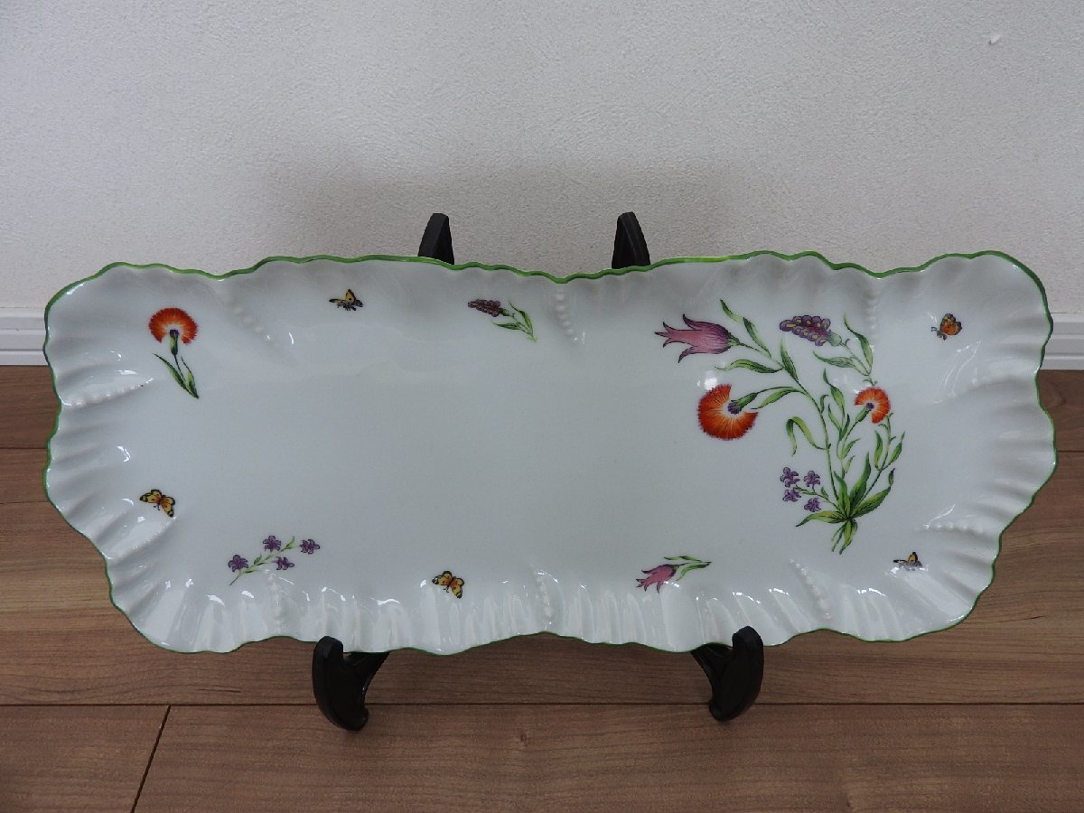 ロイヤルリモージュ Petit Jardin プティ ジャルダン 陶器 四角 ロイヤルリモージュ Petit Jardin プティ ジャルダン 陶器 四角