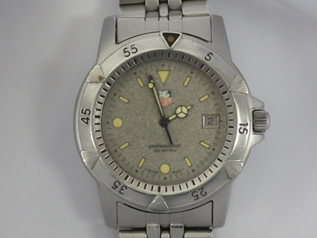 【ジャンク品】　TAG HEUER タグホイヤー　腕時計 ジャンク TAG HEUER タグホイヤー プロフェッショナル デイト 200M