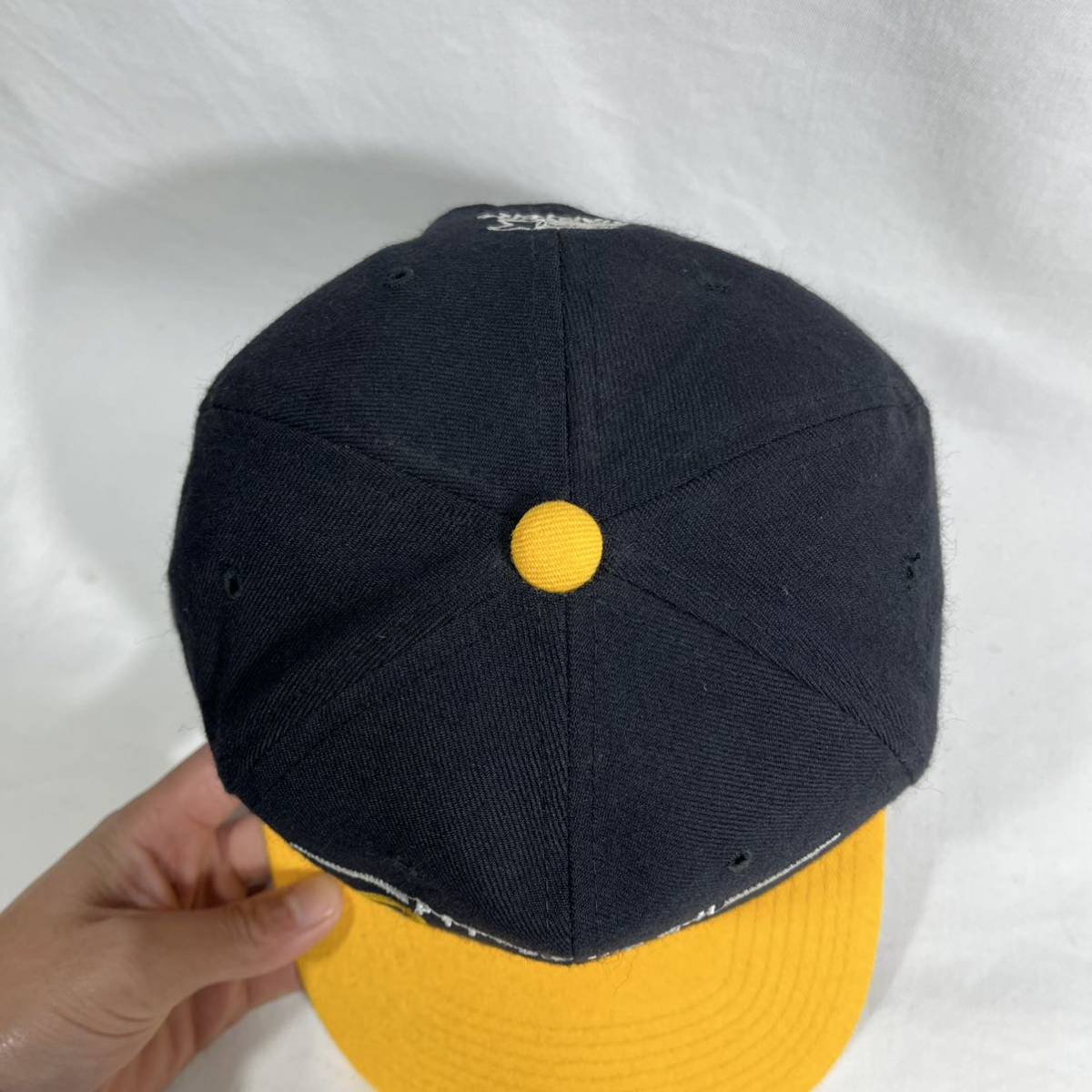 □ ビンテージ STARTER NFL スティーラーズ 切り替えし 刺繍ロゴ
