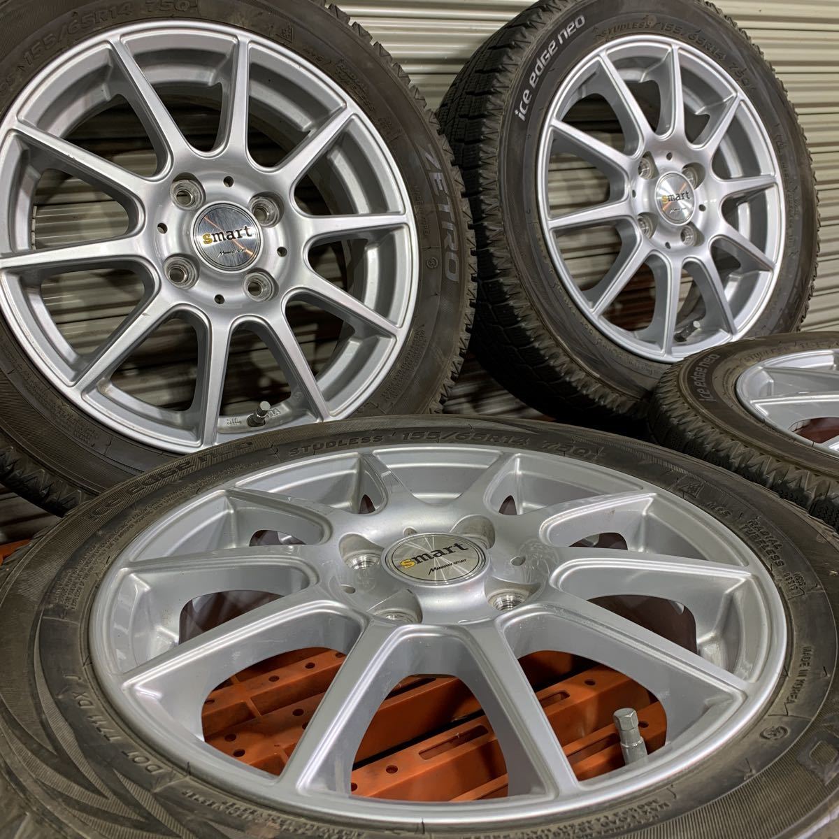 MANARAY SPORT マナレイスポーツ 14インチ アルミホイール 4本セット