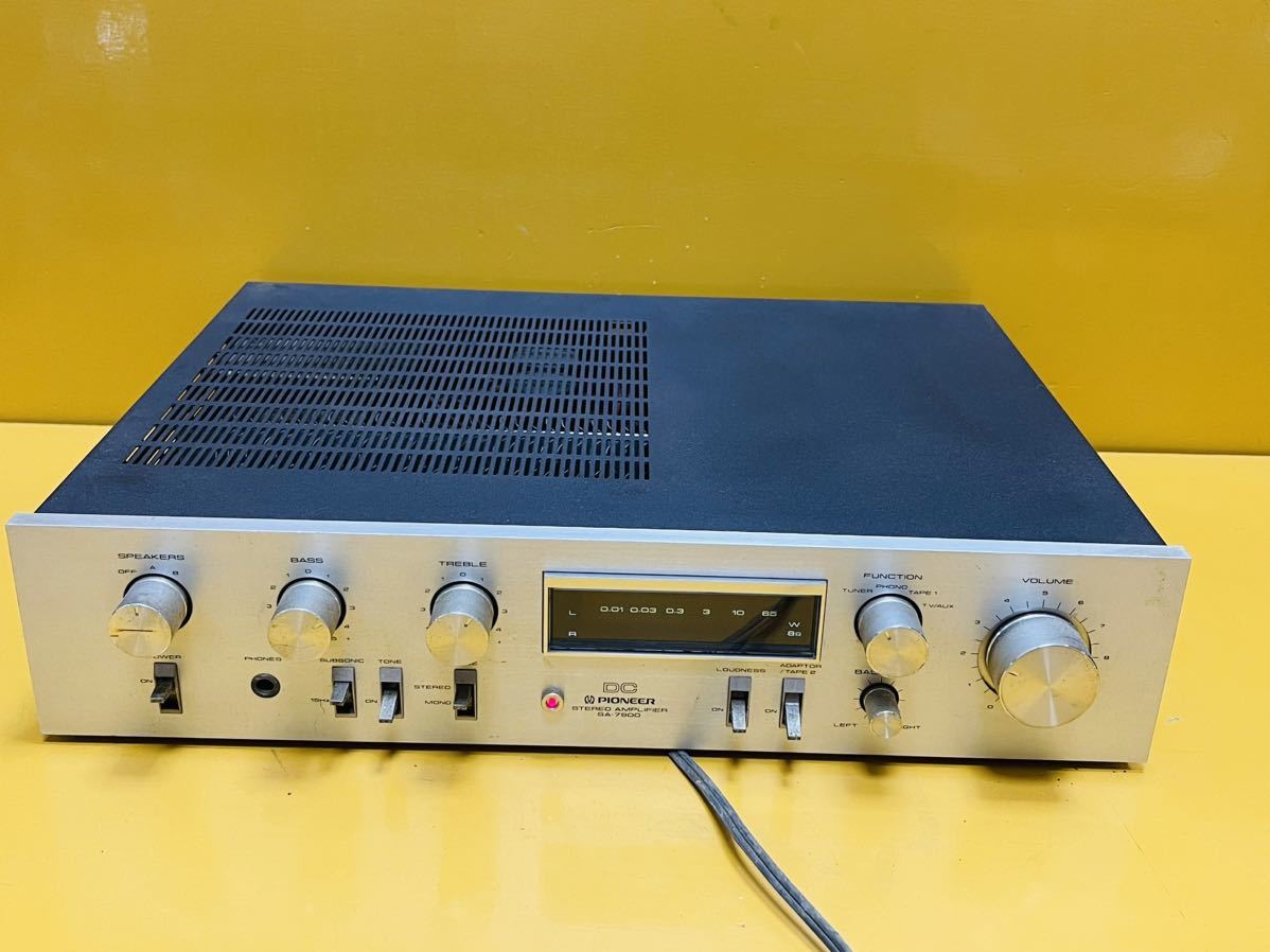 Pioneer／パイオニア ステレオアンプ SA-7900 動作品！ SA-7900