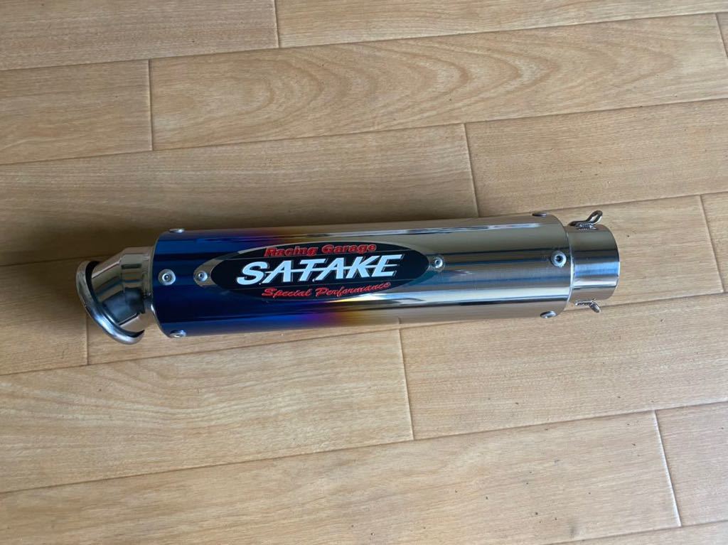 CBX400F サタケチタン 45パイ ホンダCBX400F サタケ チタンマフラー