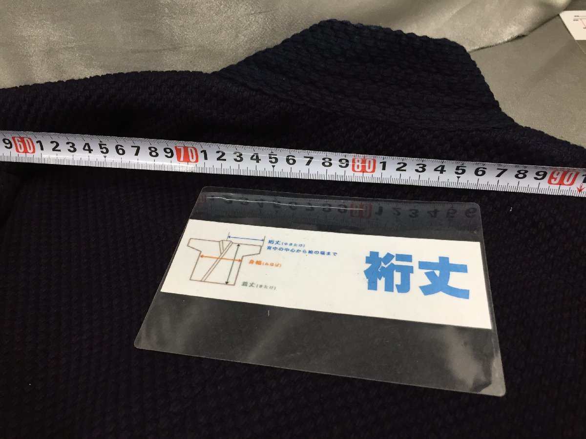 03-028 ◎I　未使用品　武道 武道具 武道具 剣道 剣道具 剣道用品 剣道服 剣道着 剣道衣 藤 5 道着 武州紺