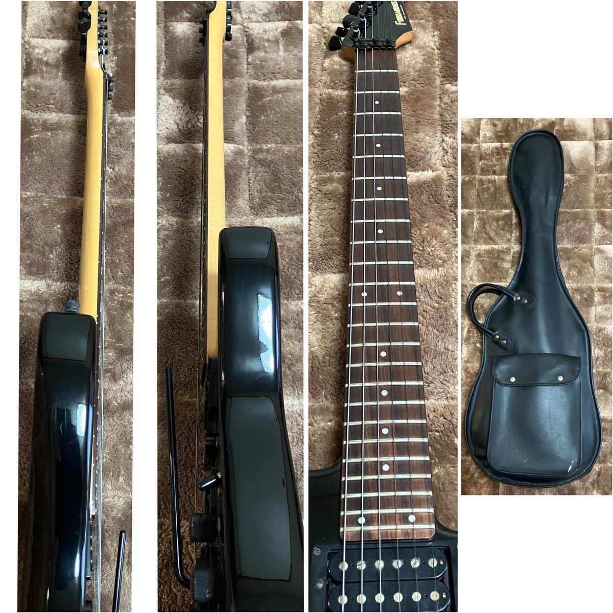 FERNANDES FR-50X 24フレット フェルナンデス エレキギター 最新作，安い Fernandes FR-50X 24フレット 90年頃