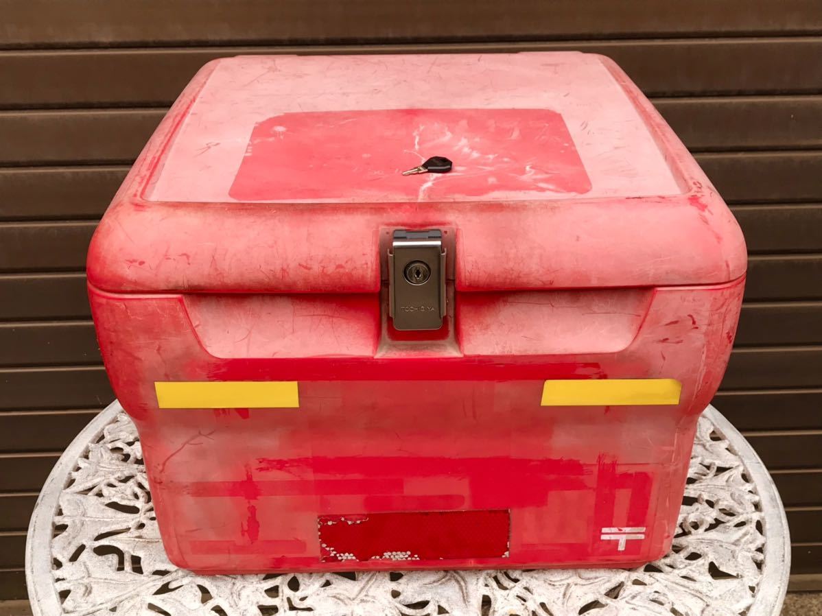 郵政カブ 郵便局 ハンターカブ クロスカブ MRD MD50 MD90 110MD スーパーカブ リアボックス 箱 リアBOX トップケース 劇用車 松田技研 レア