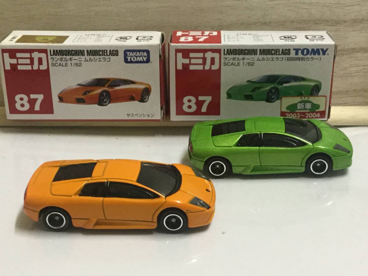 トミカ 赤箱No.87 ランボルギーニ トミカ 絶版 赤箱 ランボルギーニ