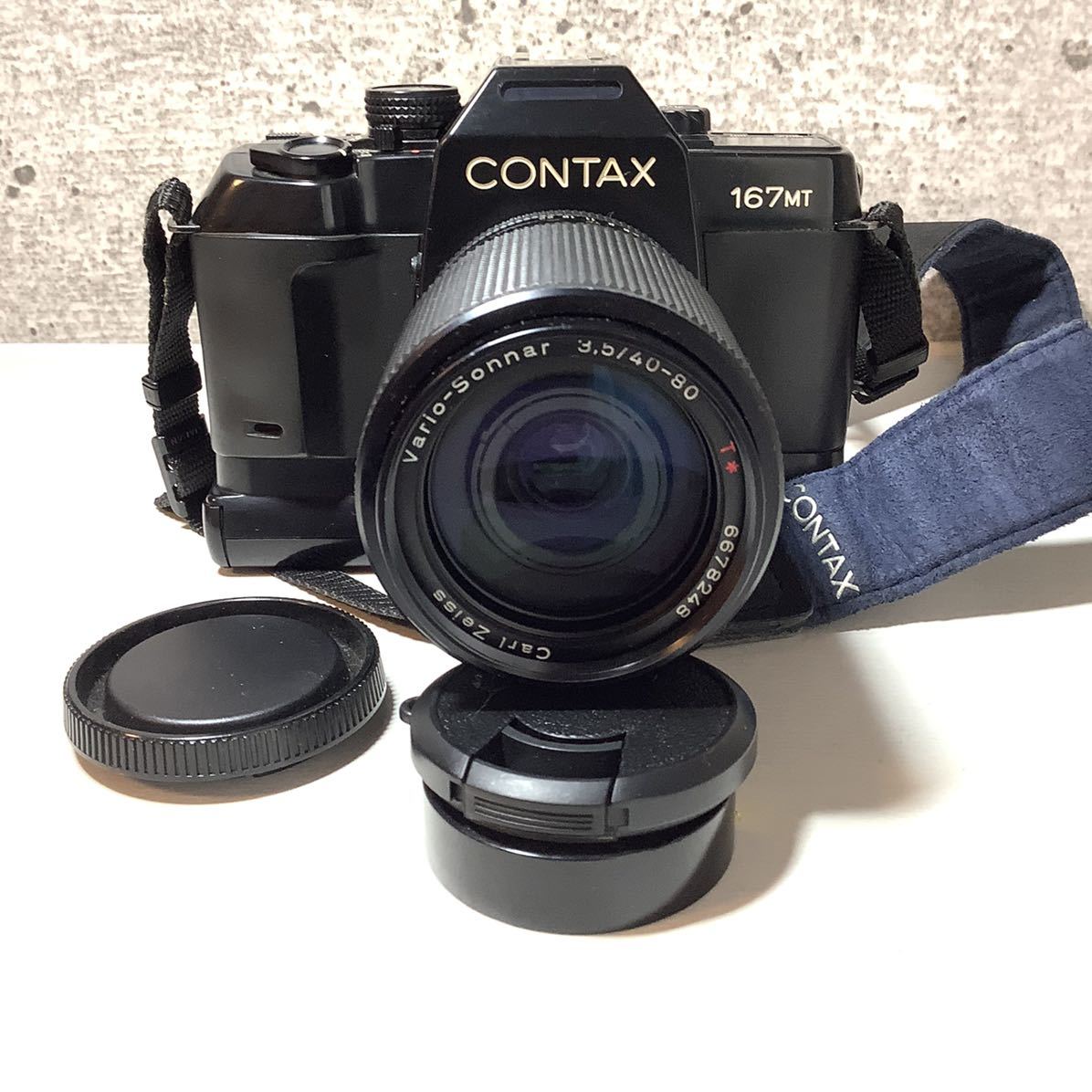 077☆CONTAX 167MT Carl Zeiss Vario-Sonnar 40-80 F3.5 Contax 167MT