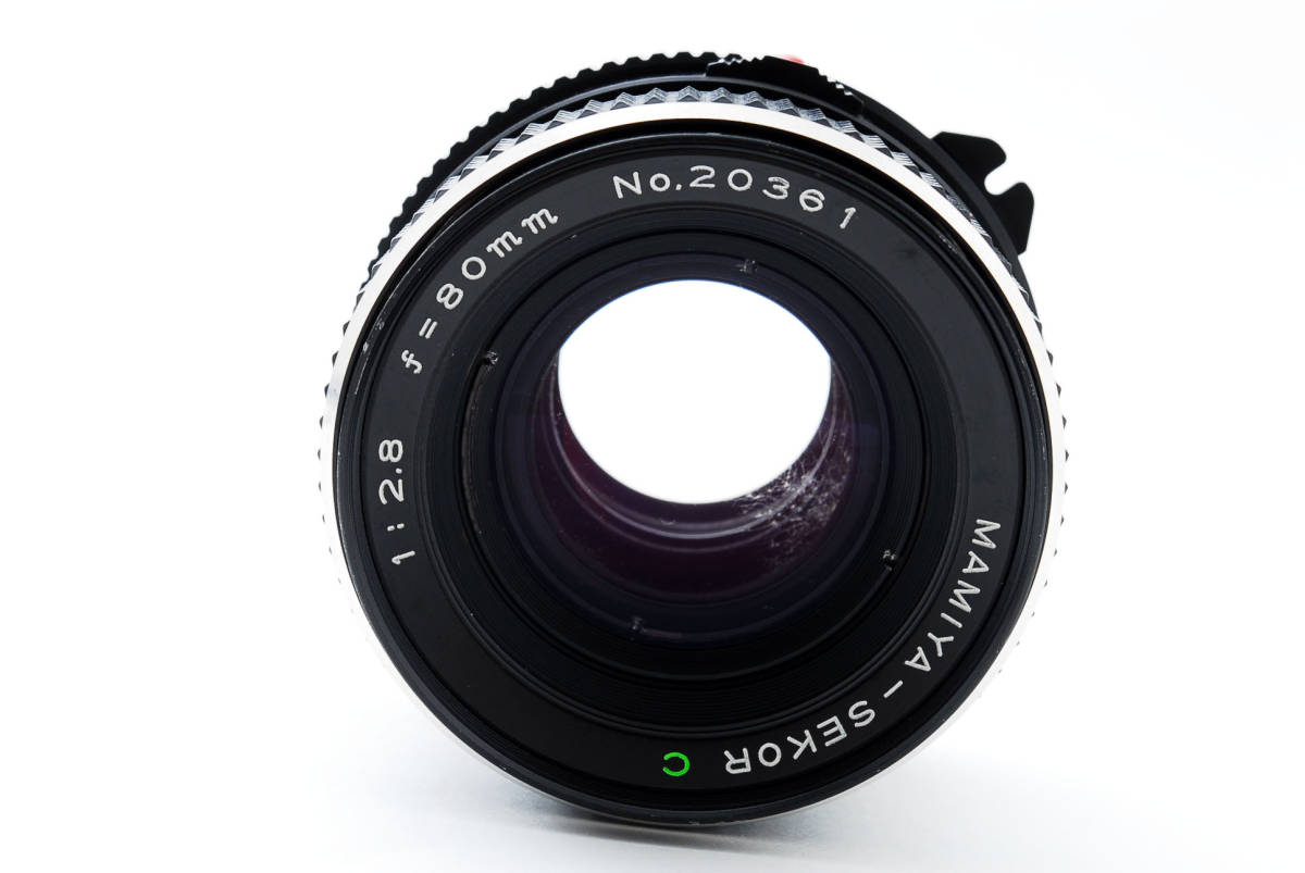 MAMIYA-SEKOR C 80mm F2.8 マミヤ 645 中判カメラ用 単焦点レンズ #7229