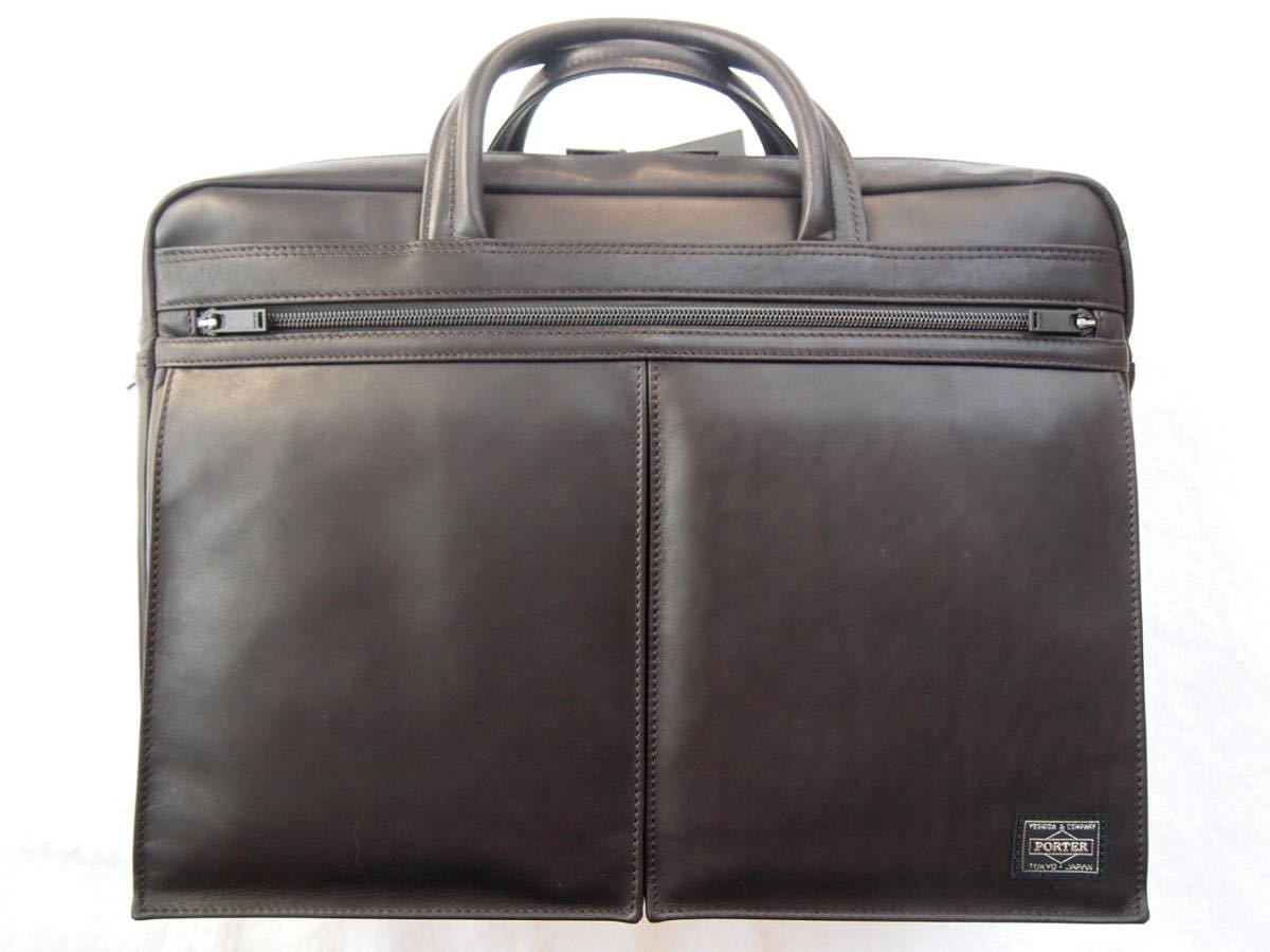 吉田カバン　ポーター　PORTER 　 PORTER AMAZE(アメイズ) 2WAY BRIEFCASE　ブラウン　022-03784-60　新品・未使用