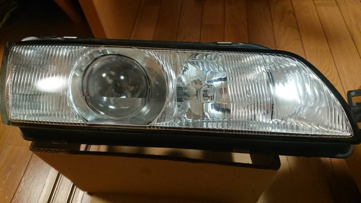スカイライン R32 ヘッドライト BNR32 GT-R LED FR32 ブラック 純正 