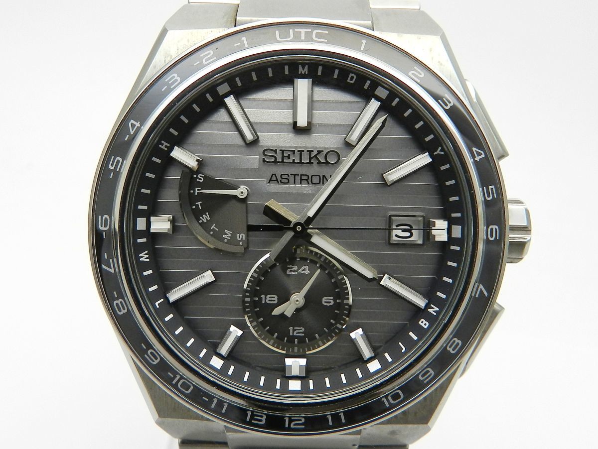 1000円スタート 腕時計 SEIKO セイコー アストロン ネクスター 2022 Limited Edition 8B63-0BC0 電波ソーラー 500本限定(094/500) [] V229