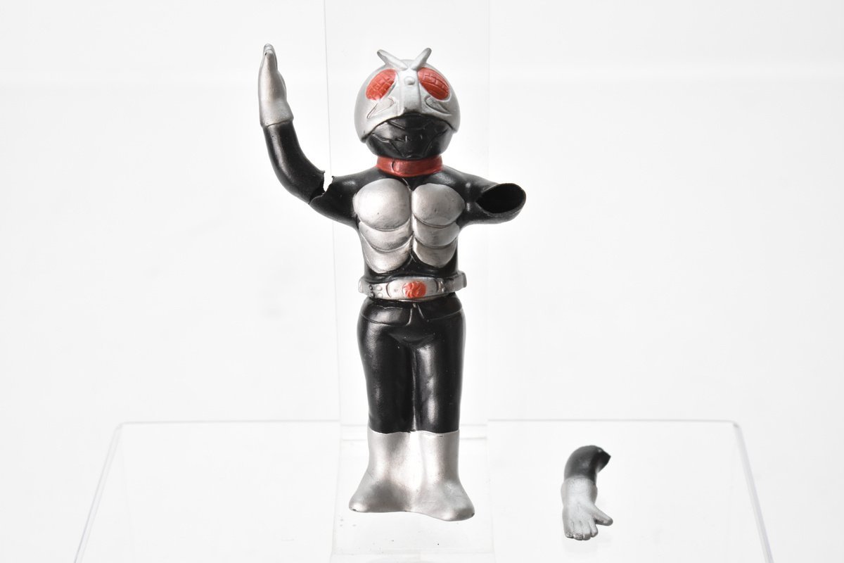 仮面ライダー（当時物）鉛筆 仮面ライダー鉛筆削りソフビ東映当時