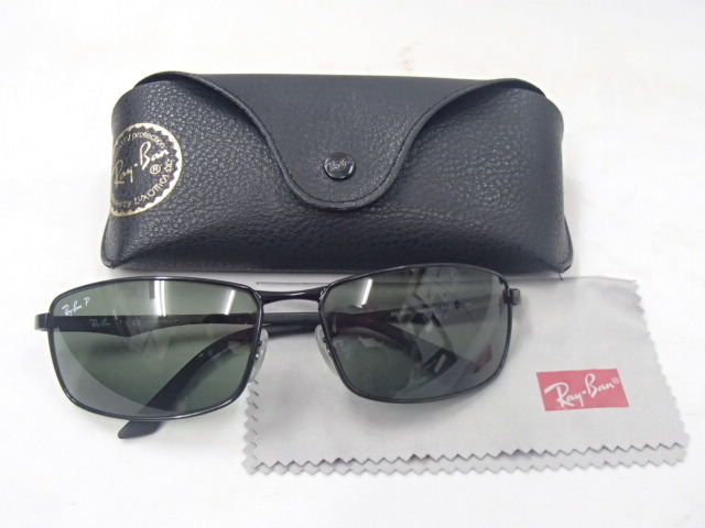 ＃51637 Ray-Ban レイバン サングラス RB 3498 002/9A 64□17 3P 中古現状品