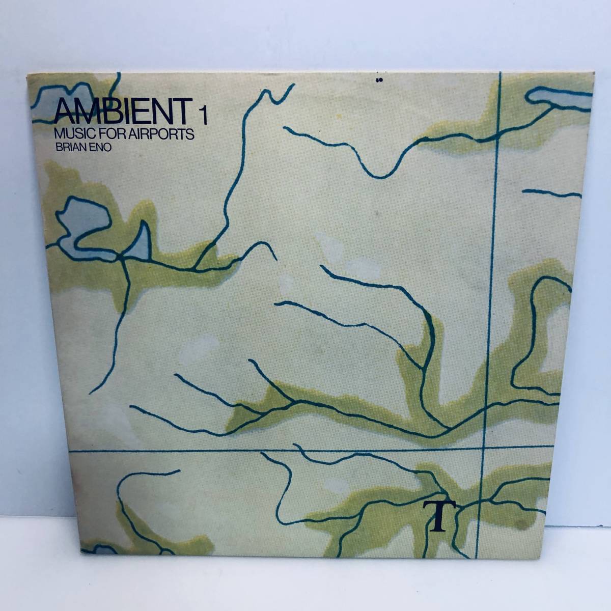 【LP】レコード 再生未確認 ブライアン・イーノ BRIAN ENO AMBIENT 1 MUSIC FOR AIRPORTS / AMB-001-A ※まとめ買い大歓迎！同梱可能です！_1