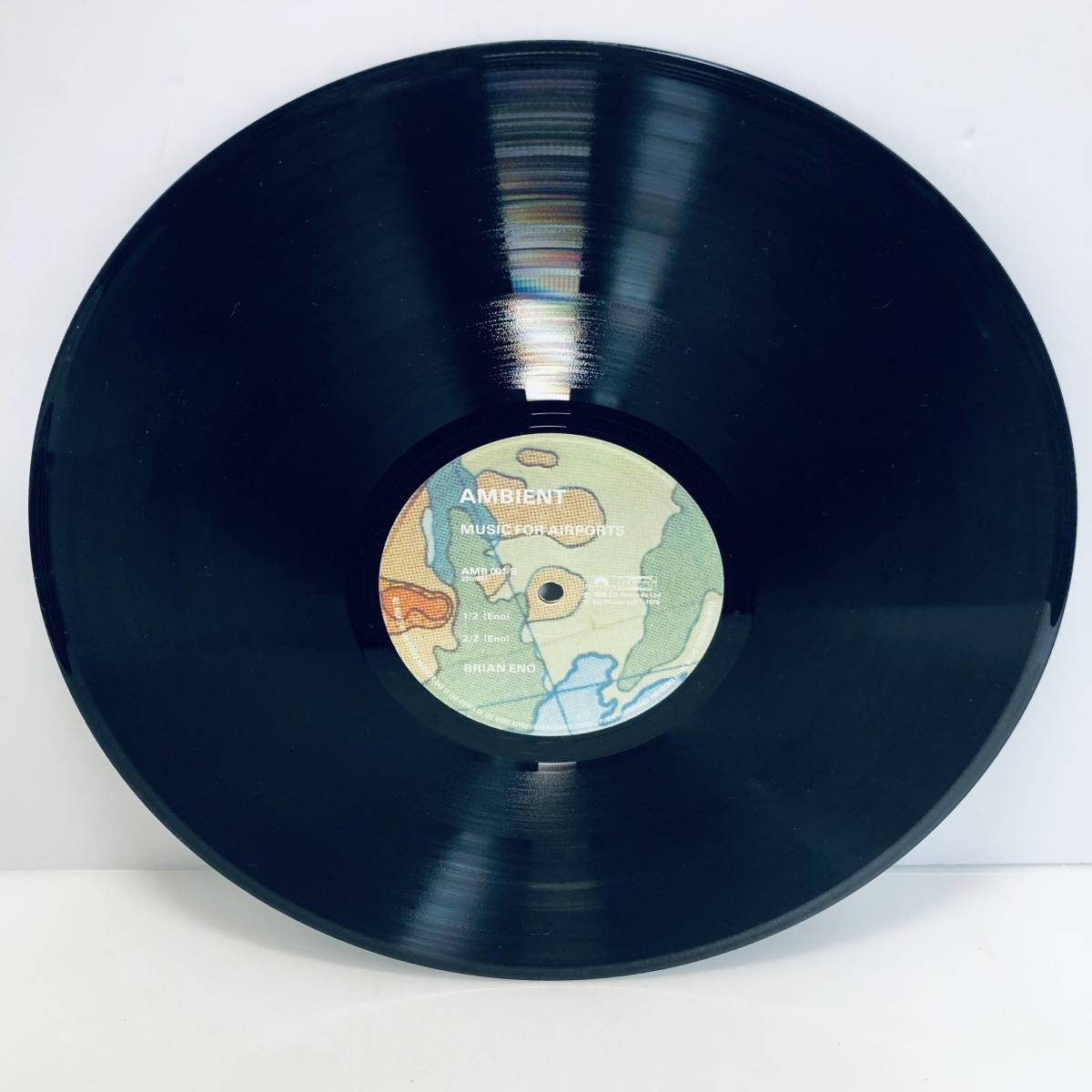 【LP】レコード 再生未確認 ブライアン・イーノ BRIAN ENO AMBIENT 1 MUSIC FOR AIRPORTS / AMB-001-A ※まとめ買い大歓迎！同梱可能です！_6