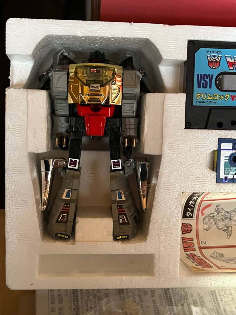 G1トランスフォーマー グリムロックVSサウンドウェーブ 限定VSYセット