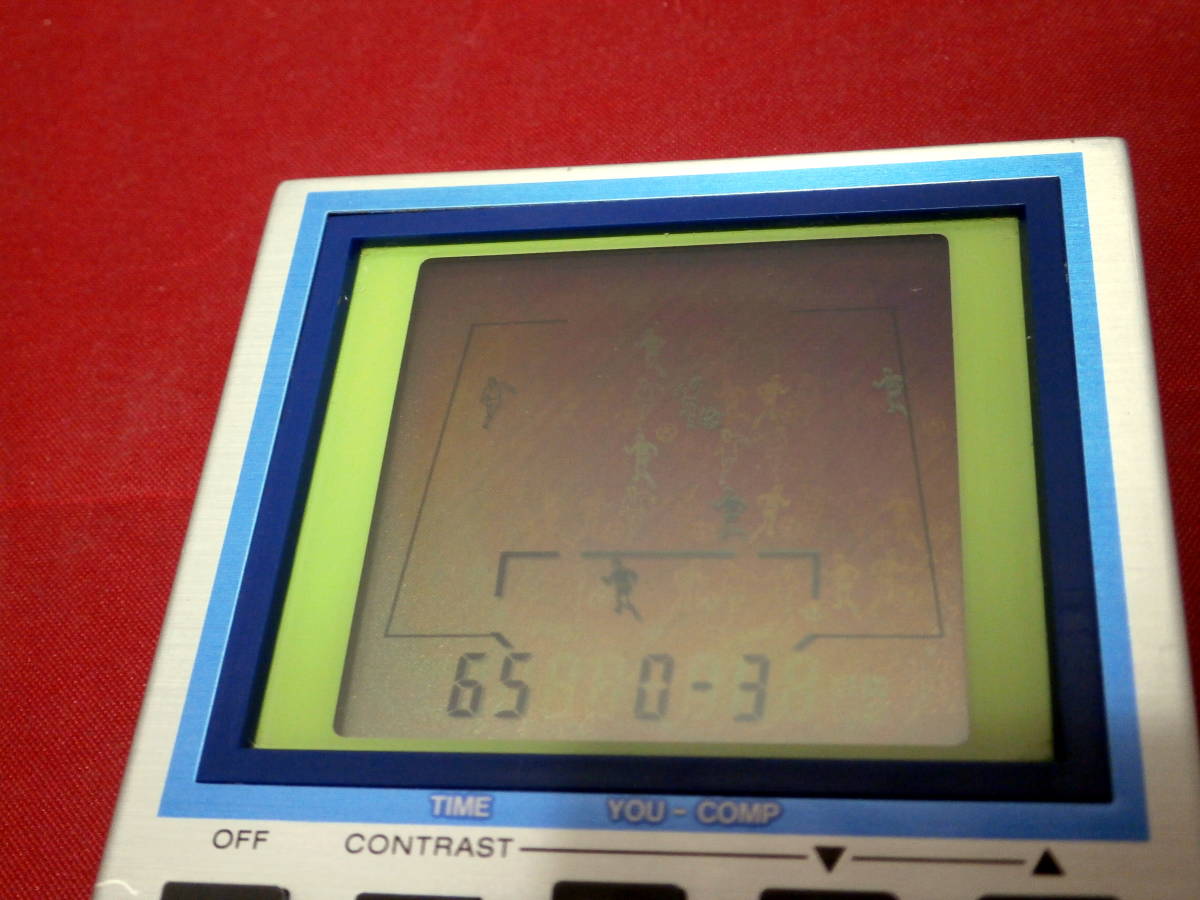 SG-12 カシオ CASIO レトロ ゲーム電卓 サッカー Ф soccer (1983 
