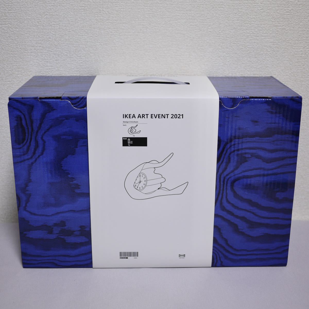 新品 IKEA Daniel Arsham ART EVENT 2021 時計 イケア ダニエルアー 