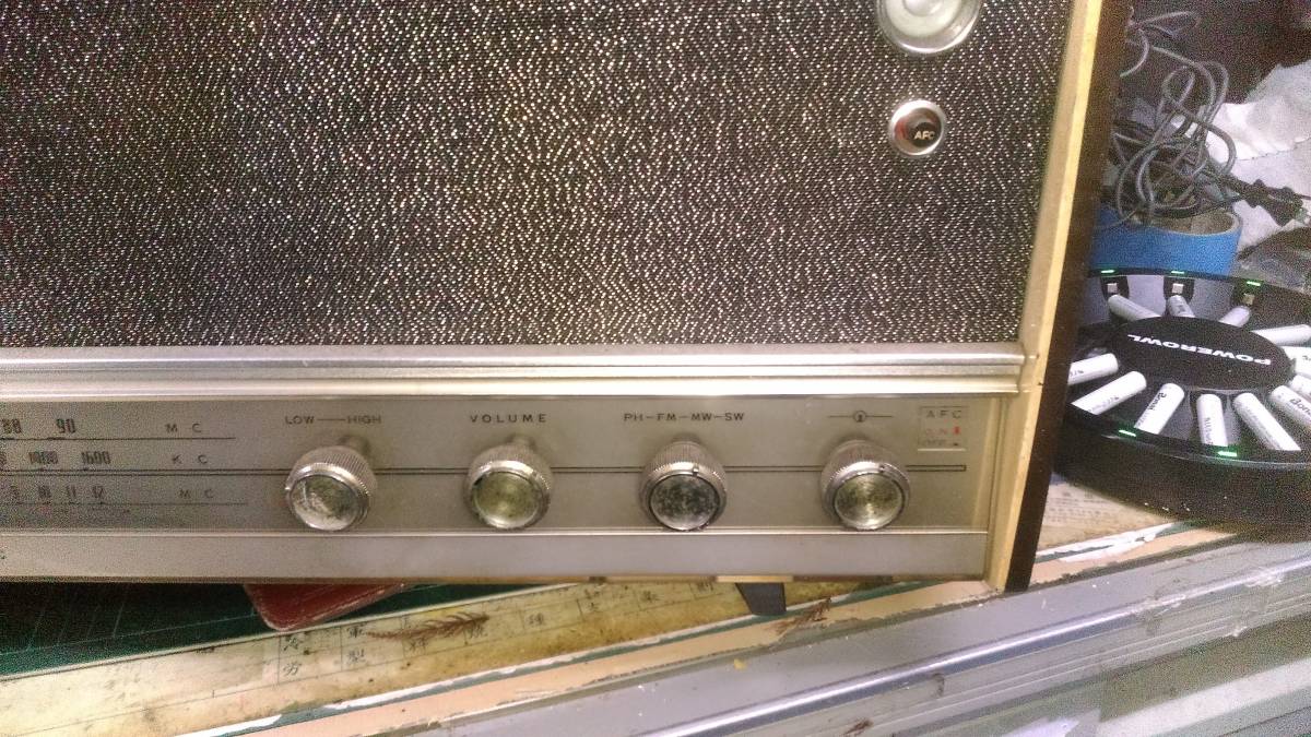 ナショナル RE-860 真空管ラジオ National - Yahoo!オークション