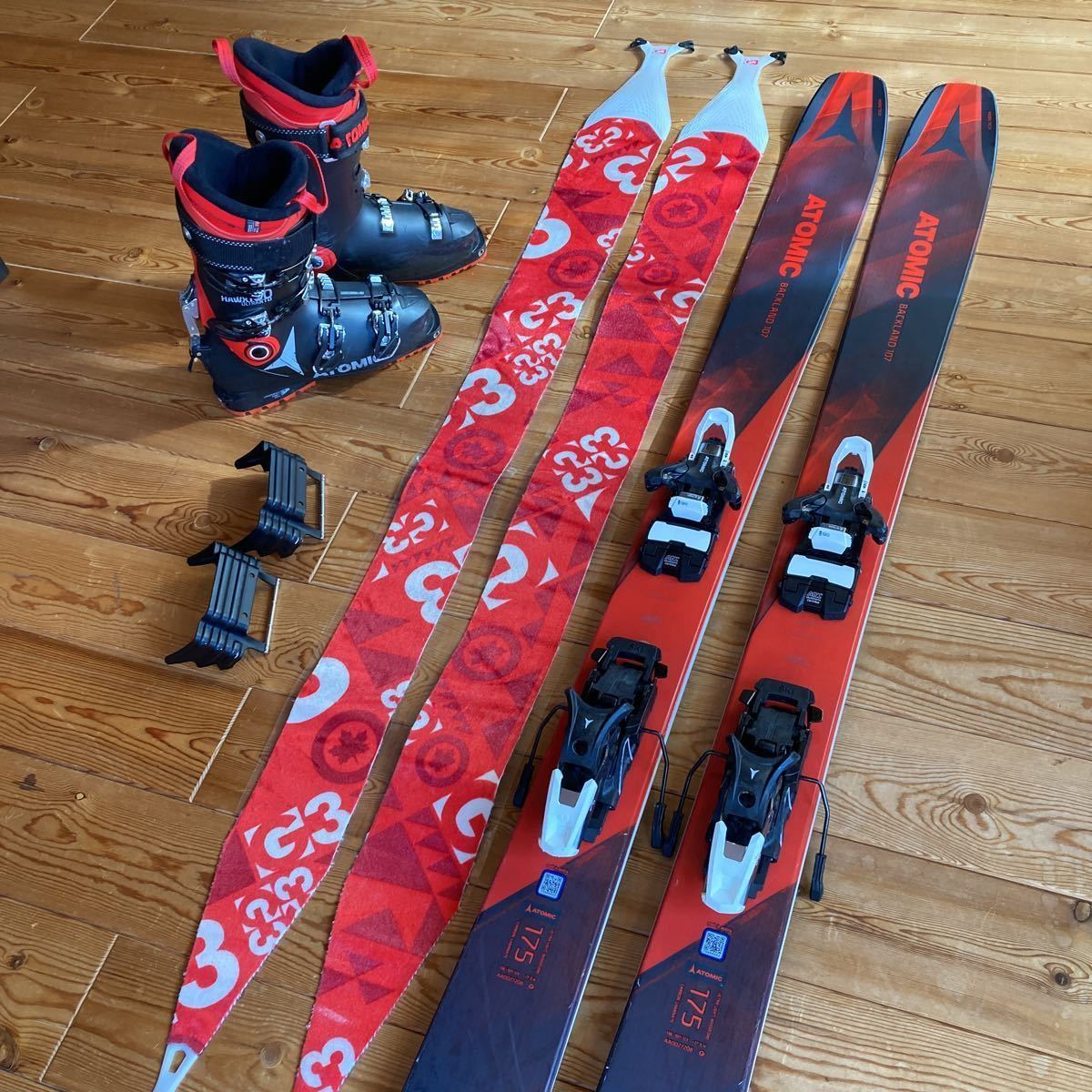 ATOMIC BACKLAND 107 175cm ATOMIC HAWX ULTRA XTD100 G3 ALPINIST+ 