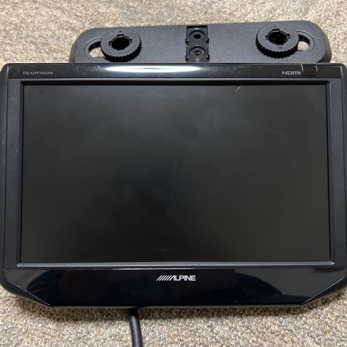アルパイン リアヴィジョン 9インチモニター SSA9T 1台のみ HDMI