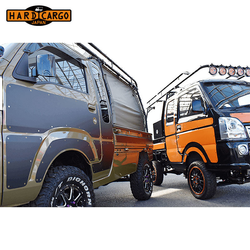 HARD CARGO ハードカーゴ イージーデカール （スーパーキャリイ用） マットブラック スーパーキャリイ DA16T 北海道・沖縄・離島は要確認