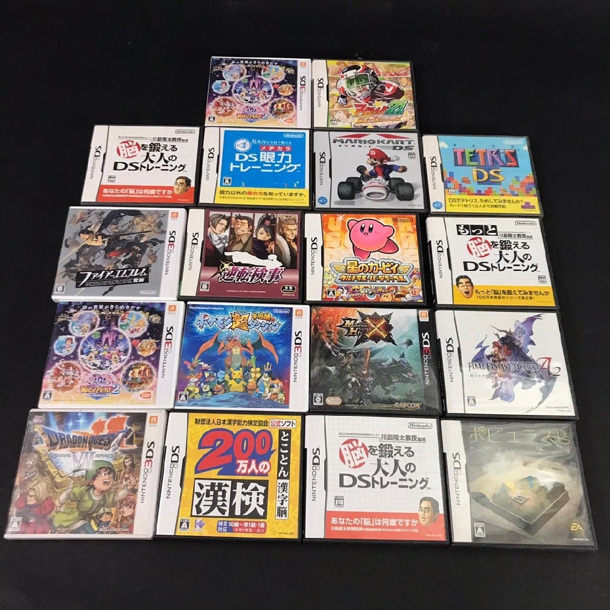 FG0126-52-3-4 現状品 任天堂 Wii DS カセット ソフト まとめ ゲーム 