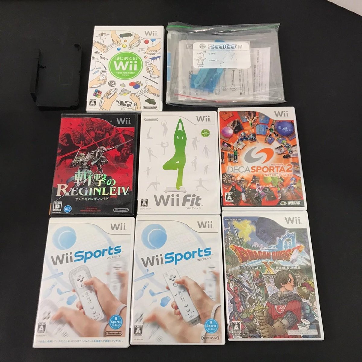 FG0126-52-3-4 現状品 任天堂 Wii DS カセット ソフト まとめ ゲーム 