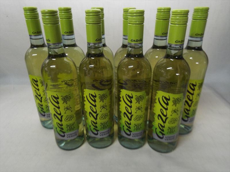 ●○ポルトガル微発泡ワイン　ガセラ　Ｇａｚｅｉａ　750ｍｌ×10本まとめて○●