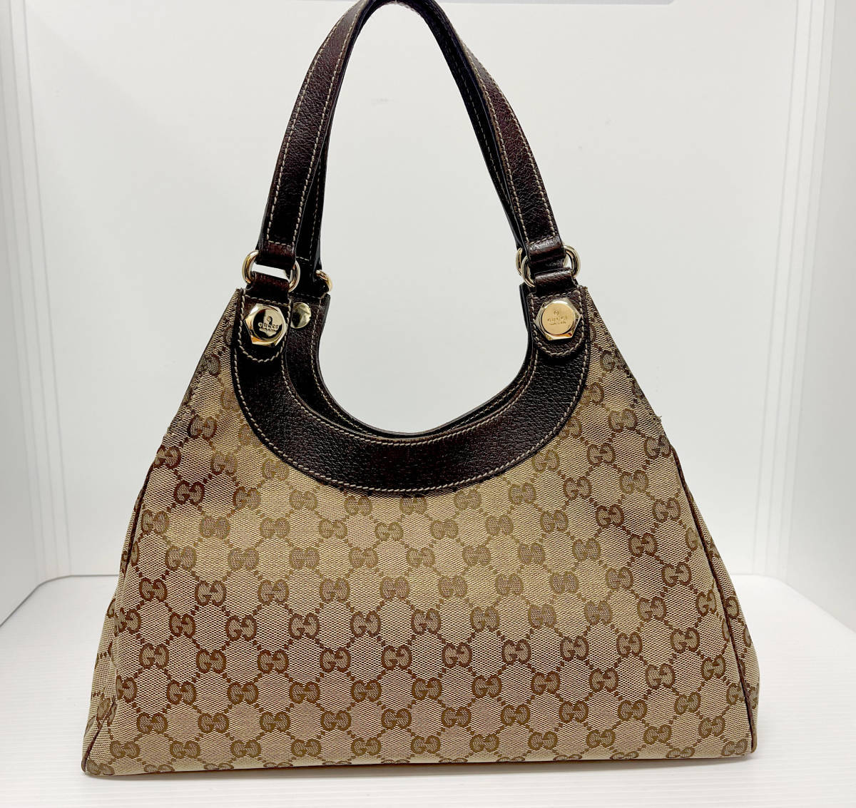 グッチ GUCCI GGキャンバス ベージュ GG 美品 トートバッグ 人気 美品 