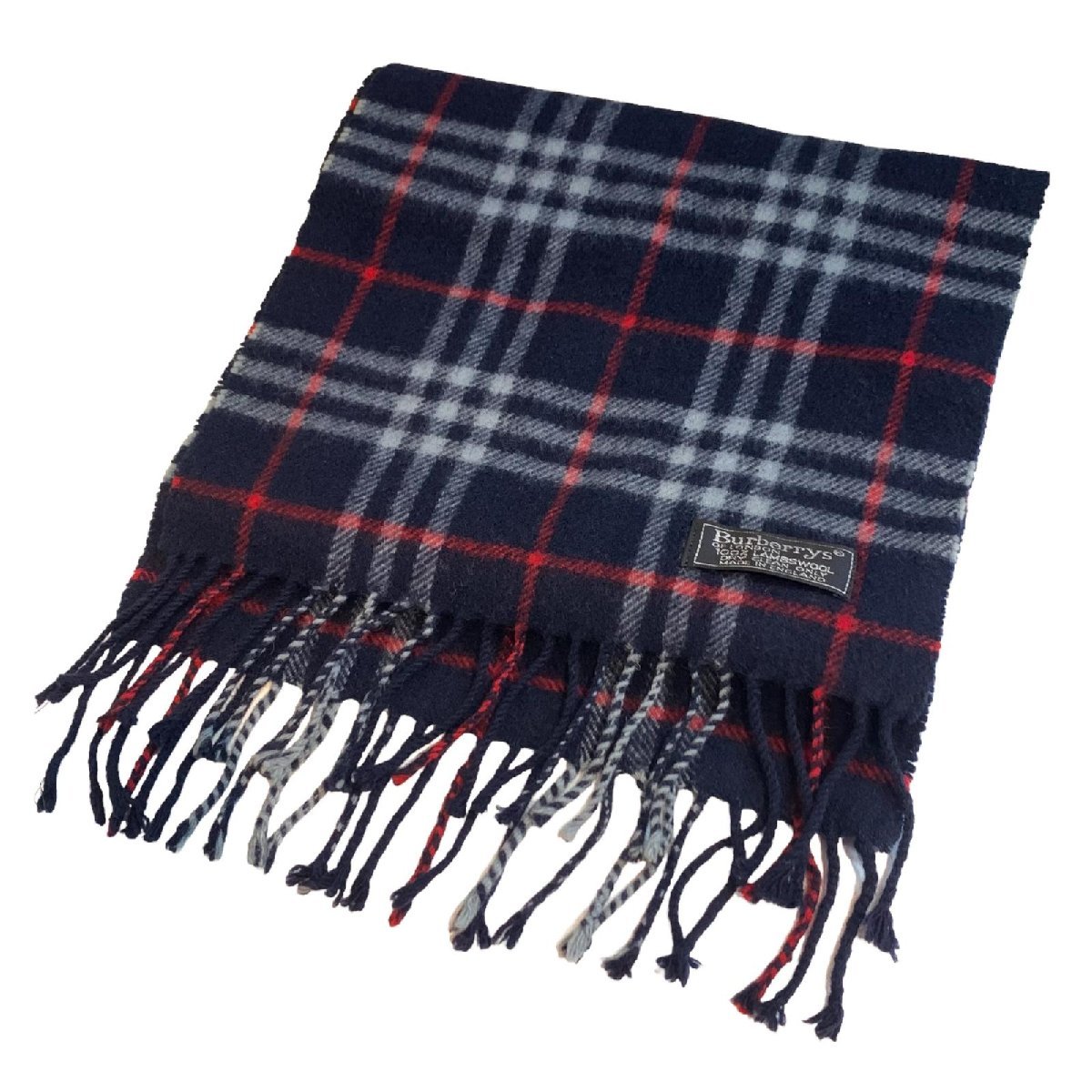 ☆極美品 ☆BURBERRY バーバリー カシミア100% ノバチェック マフラー