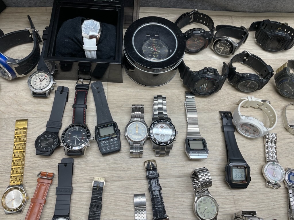 ジャンク☆腕時計まとめて【117個】メンズ・レディース☆SEIKO・CASIO