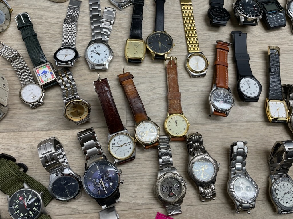ジャンク☆腕時計まとめて【117個】メンズ・レディース☆SEIKO・CASIO