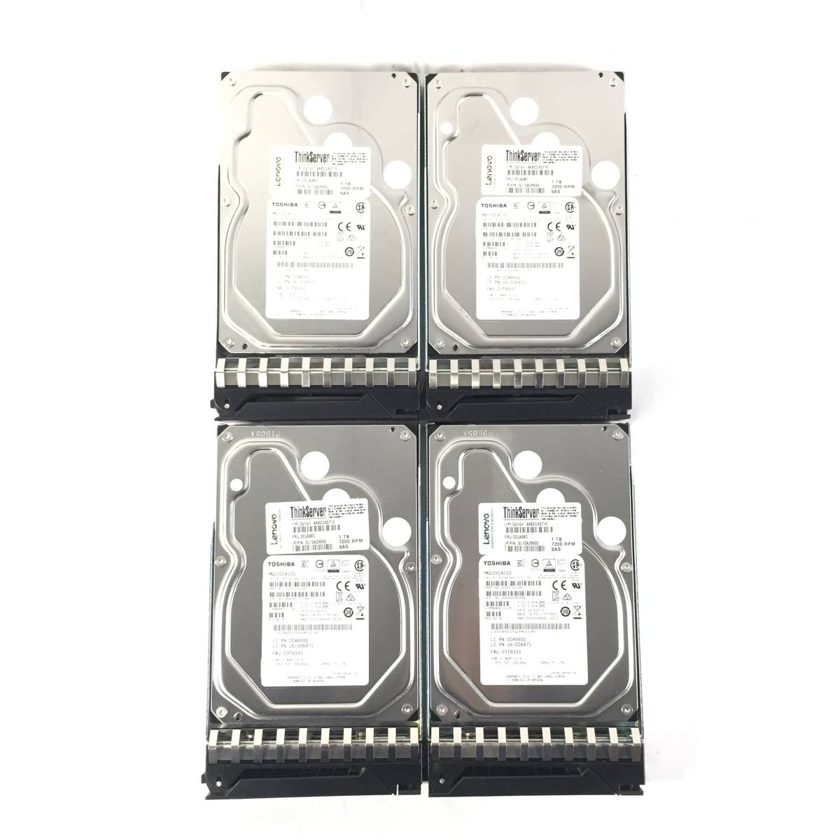 人気，人気SALE S5020876 TOSHIBA 1TB SAS 7.2K 3.5インチ HDD 4点(SCSI)｜売買されたオークション情報、yahooの商品情報をアーカイブ公開 - オークファン SCSI